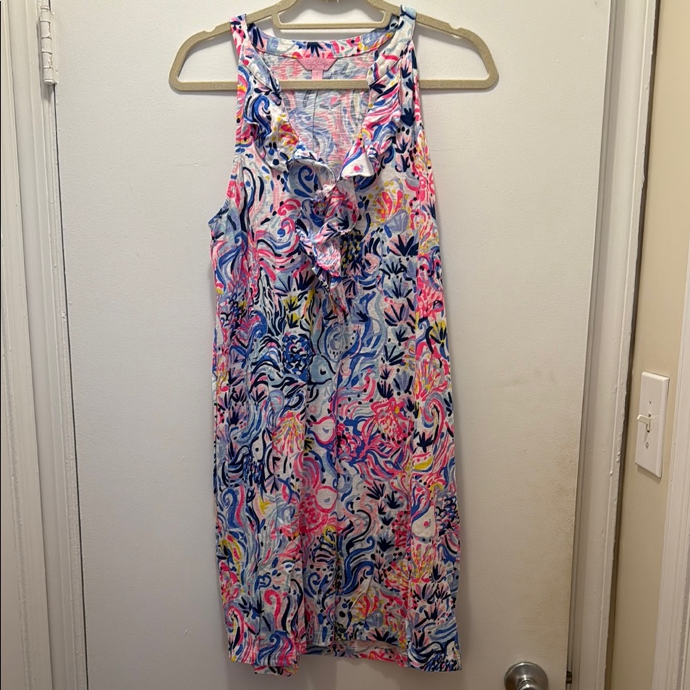 Lilly Pulitzer Ruffle Cotton Dress